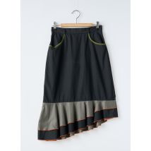 ROSA ROSAM - Jupe mi-longue noir en polyester - Femme - Taille 36 - Modz