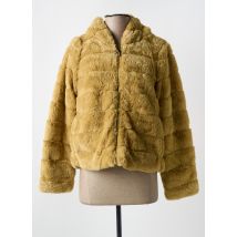 TRUSSARDI JEANS - Manteau court jaune en polyester - Femme - Taille 44 - Modz