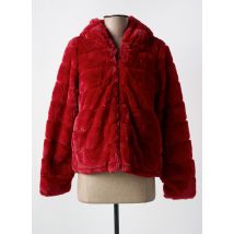 TRUSSARDI JEANS - Manteau court rouge en polyester - Femme - Taille 44 - Modz