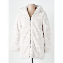 TRUSSARDI JEANS - Manteau court gris en polyester - Femme - Taille 38 - Modz