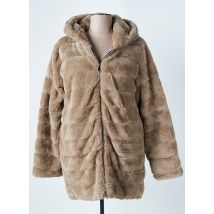 TRUSSARDI JEANS - Manteau court beige en polyester - Femme - Taille 44 - Modz