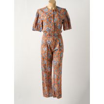 YERSE - Combi-pantalon orange en viscose - Femme - Taille 36 - Modz