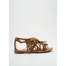 MOLLY BRACKEN - Sandales/Nu pieds marron en cuir - Femme - Taille 38 - Modz