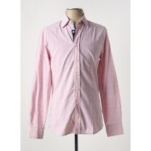 HACKETT - Chemise manches longues rose en coton - Homme - Taille S - Modz