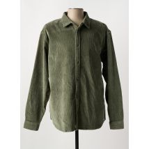 ELEMENT - Chemise manches longues vert en coton - Homme - Taille XL - Modz