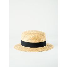 COUSTILLERES - Chapeau beige en autre matiere - Enfant - Taille TU - Modz