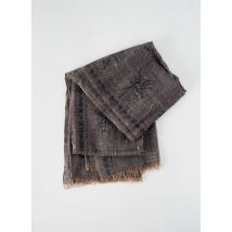 PETRUSSE - Echarpe gris en laine - Femme - Taille TU - Modz