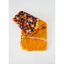 STORIATIPIC - Echarpe orange en laine - Femme - Taille TU - Modz