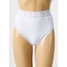 AVET - Culotte haute blanc en coton - Femme - Taille 46 - Modz