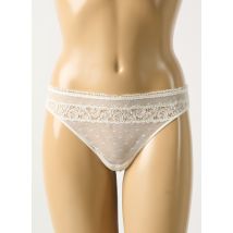 MARIE JO - Tanga blanc en polyamide - Femme - Taille 42 - Modz