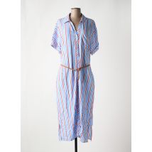 ELORA - Robe longue bleu en viscose - Femme - Taille 36 - Modz