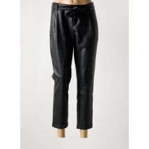 ELORA - Pantalon 7/8 noir en polyester - Femme - Taille 38 - Modz