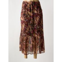 ELORA - Jupe longue rouge en polyester - Femme - Taille 38 - Modz