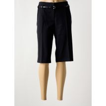 GEORGES FRANCK - Bermuda noir en polyester - Femme - Taille 42 - Modz