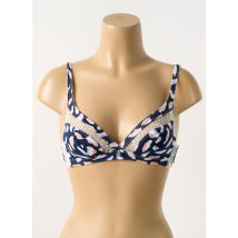 BARBARA - Soutien-gorge bleu en coton - Femme - Taille 85A - Modz