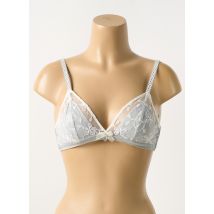 BARBARA - Soutien-gorge gris en coton - Femme - Taille 85C - Modz