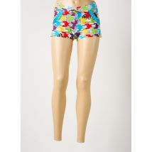 GALLIANO - Short bleu en coton - Femme - Taille 40 - Modz