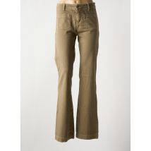 ACQUAVERDE - Jeans bootcut marron en coton - Femme - Taille W31 - Modz