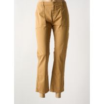 ACQUAVERDE - Pantalon 7/8 beige en coton - Femme - Taille W32 - Modz