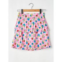 MANOUSH - Jupe courte rose en polyester - Femme - Taille 36 - Modz