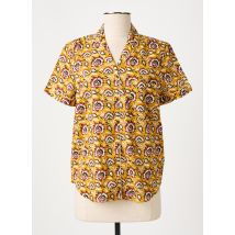 CYRILLUS - Chemisier jaune en coton - Femme - Taille 36 - Modz