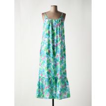 CYRILLUS - Robe longue vert en coton - Femme - Taille 36 - Modz