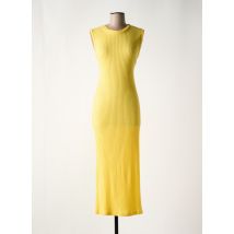 PARISIENNE ET ALORS - Robe longue jaune en viscose - Femme - Taille 38 - Modz