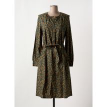 CYRILLUS - Robe courte vert en coton - Femme - Taille 38 - Modz