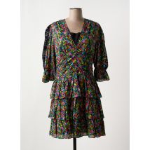 DERHY - Robe courte noir en coton - Femme - Taille 38 - Modz