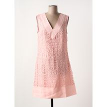 DERHY - Robe courte rose en polyester - Femme - Taille 38 - Modz