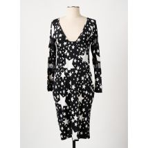 MANIGANCE - Robe mi-longue noir en viscose - Femme - Taille 36 - Modz