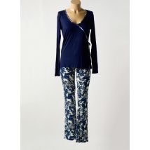 DANIEL HECHTER - Pyjama bleu en viscose - Femme - Taille 38 - Modz