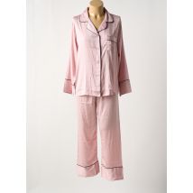 H.NATHALIE - Pyjama rose en polyester - Femme - Taille 38 - Modz