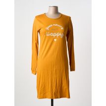MELISSA BROWN - Chemise de nuit orange en coton - Femme - Taille 44 - Modz