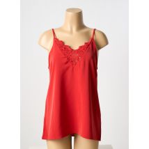 UNIKA - Top/Caraco rouge en polyester - Femme - Taille 40 - Modz