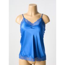 VALEGE - Top/Caraco bleu fonce en polyester - Femme - Taille 36 - Modz
