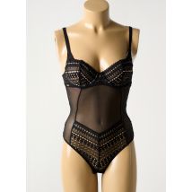 VALEGE - Body lingerie noir en polyamide - Femme - Taille 100E - Modz