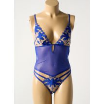VALEGE - Body lingerie bleu en elasthane - Femme - Taille 36 - Modz