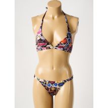 GALLIANO - Maillot de bain 2 pièces noir en polyester - Femme - Taille 42 - Modz