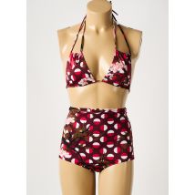 LAURA URBINATI - Maillot de bain 2 pièces violet en polyamide - Femme - Taille 40 - Modz