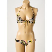 LAURA URBINATI - Maillot de bain 2 pièces jaune en polyamide - Femme - Taille 42 - Modz