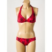 LAURA URBINATI - Maillot de bain 2 pièces rose en polyamide - Femme - Taille 40 - Modz