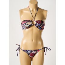 GALLIANO - Maillot de bain 2 pièces noir en polyester - Femme - Taille 42 - Modz