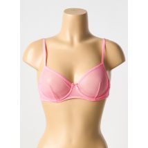 LAURA URBINATI - Soutien-gorge rose en polyamide - Femme - Taille 38 - Modz