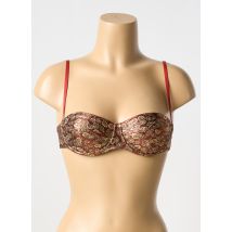 LAURA URBINATI - Soutien-gorge or en polyester - Femme - Taille 38 - Modz