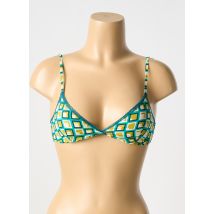 LAURA URBINATI - Soutien-gorge vert en soie - Femme - Taille 38 - Modz