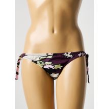 LAURA URBINATI - Bas de maillot de bain violet en coton - Femme - Taille 42 - Modz