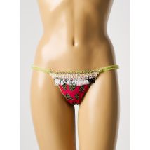 GALLIANO - String rose en soie - Femme - Taille 38 - Modz