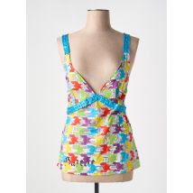 JOHN GALLIANO - Top bleu en coton - Femme - Taille 40 - Modz