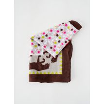 INOUI TOOSH - Foulard marron en coton - Femme - Taille TU - Modz